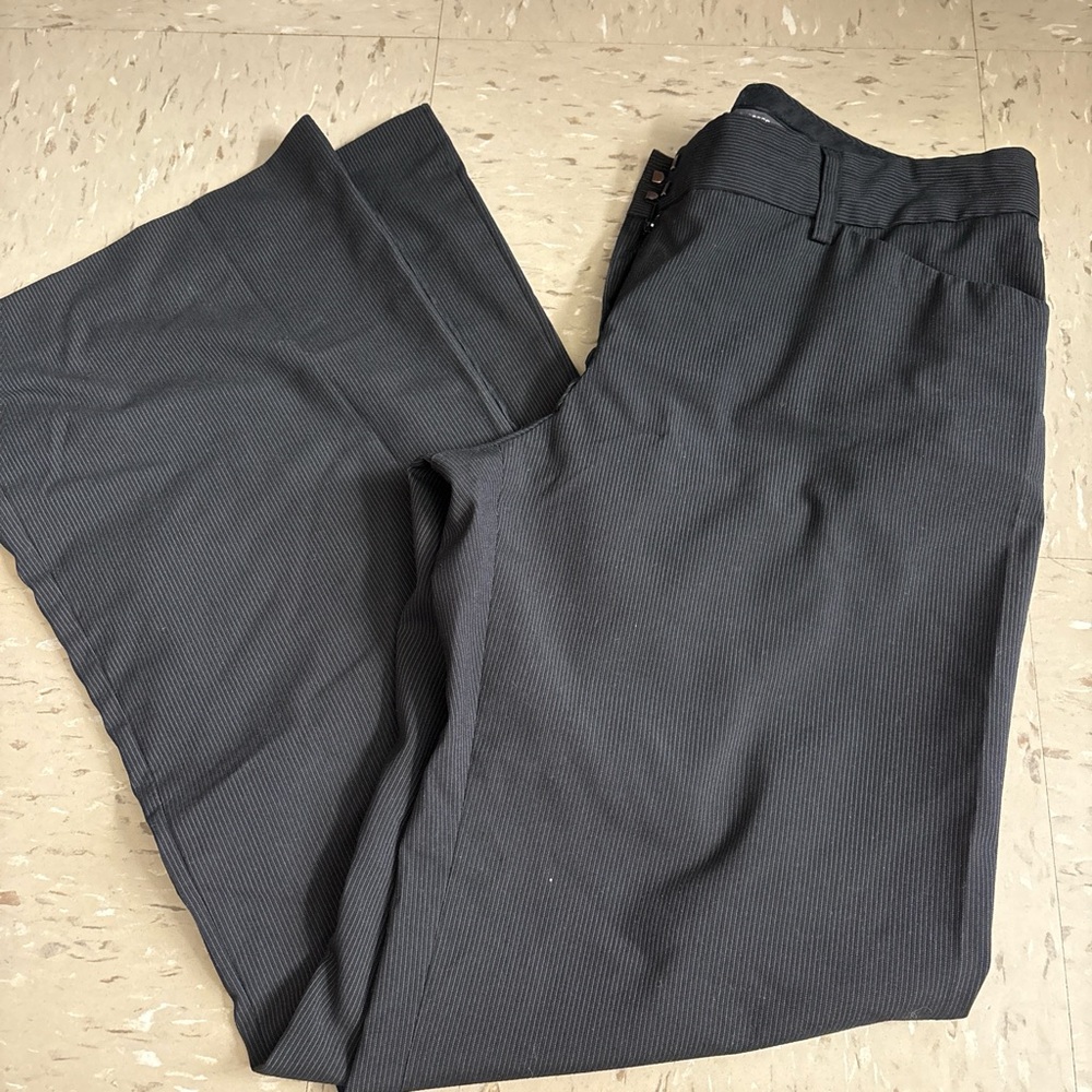 Express low rise pinstripe pants